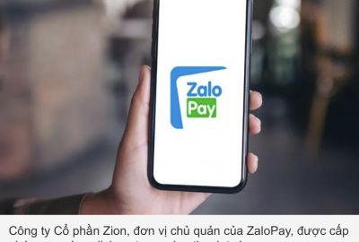 Zalo Pay thanh toán trong 2 giây